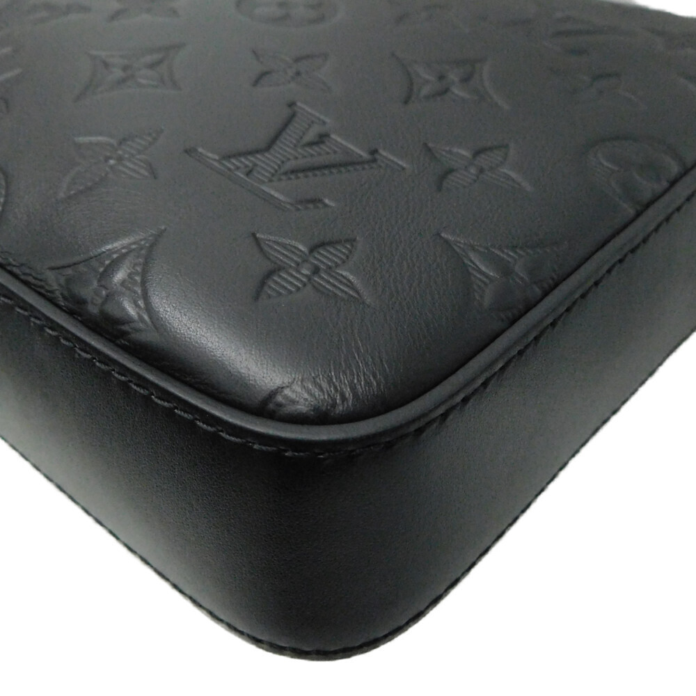 Louis Vuitton Messenger Duo bag Shadow Black body Monogram shoulder - Picture 5 of 7